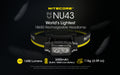 ΦΑΚΟΣ LED NITECORE HEADLAMP NU43, 1400Lm