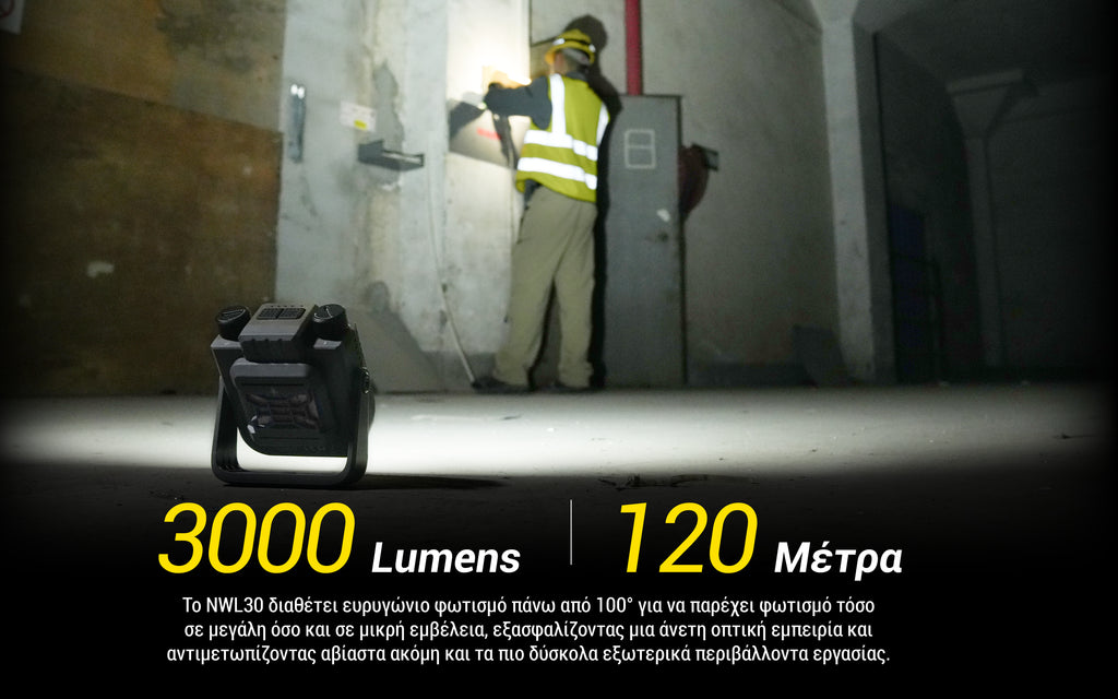 ΦΑΚΟΣ LED NITECORE Multifunctional 3-in-1 outdoor work light