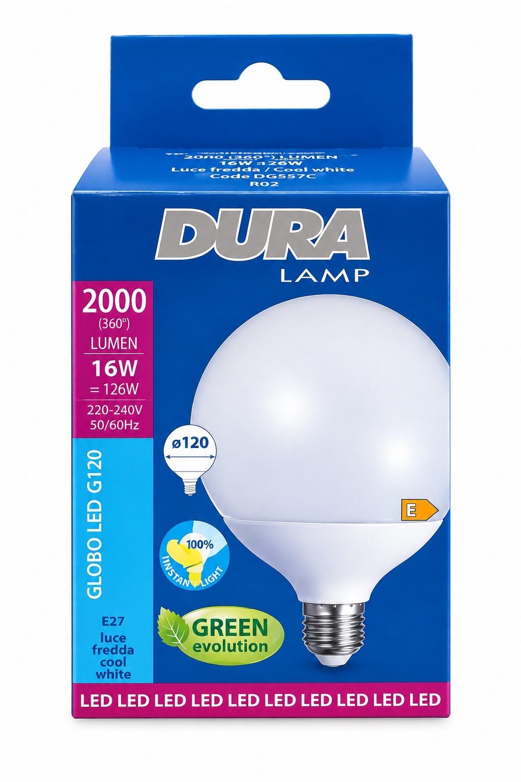 DURA LED G120 16W 6400K