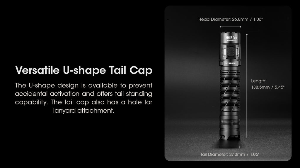 ΦΑΚΟΣ LED NITECORE MULTI TASK HYBRID MH12PRO
