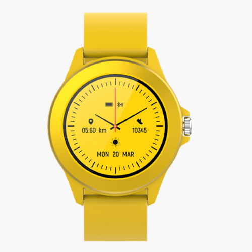 Smartwatch Forever Colorum CW-300 κίτρινο