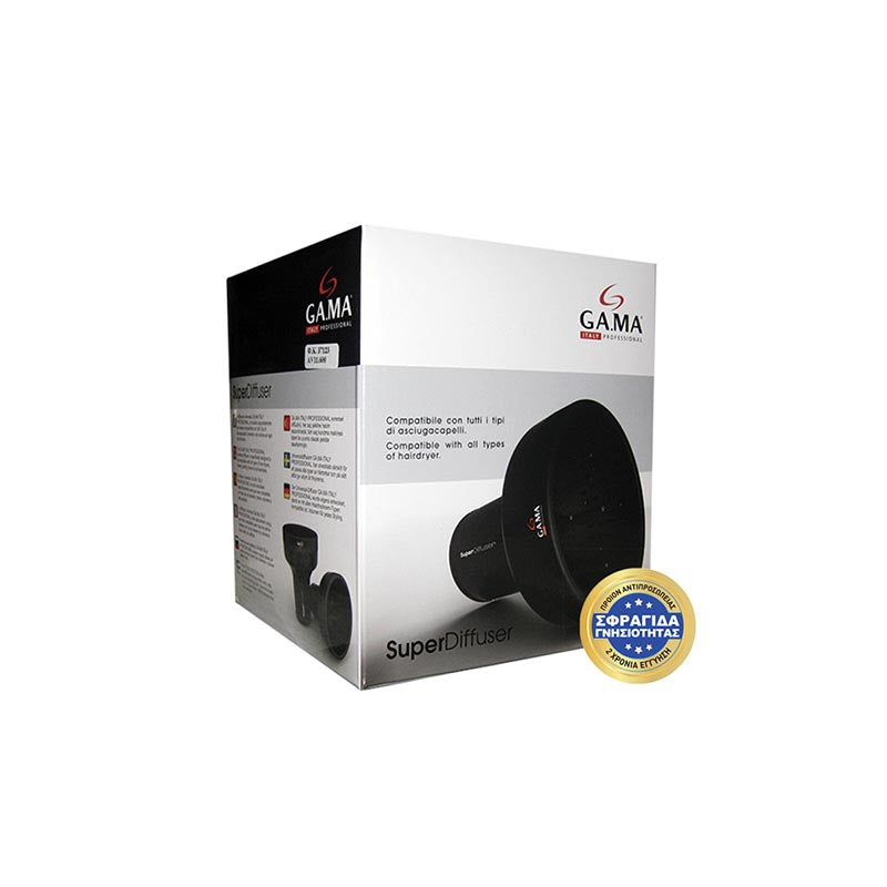GAMA SUPERDIFFUSER Chat Επαγγελματική Universal Φυσούνα Για Πιστολάκια Μαλλιών