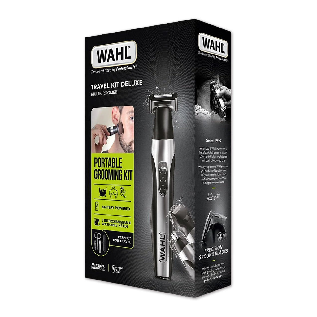 WAHL TRAVEL KIT DELUXE Chat Τρίμερ Μπαταρίας 3 σε 1