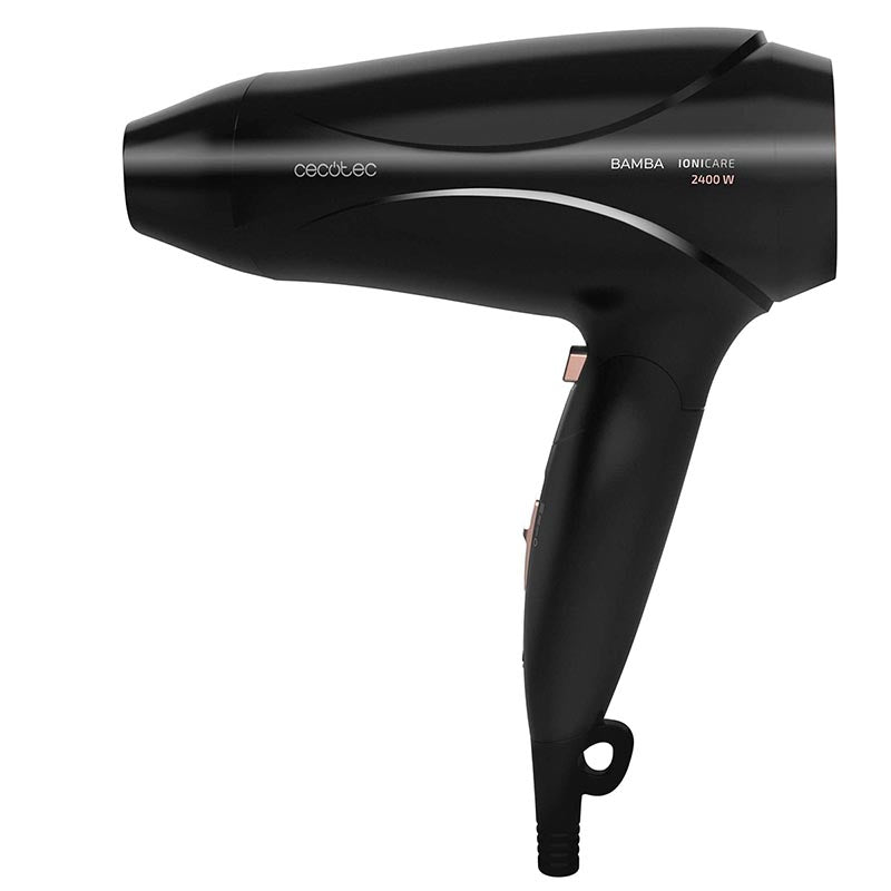 CECOTEC BAMBA IONICARE 5450 POWER&GO PRO FIRE 04209 Chat Πιστολάκι Μαλλιών Ταξιδιού 2400 W Με 1 Στόμιο & Φυσούνα