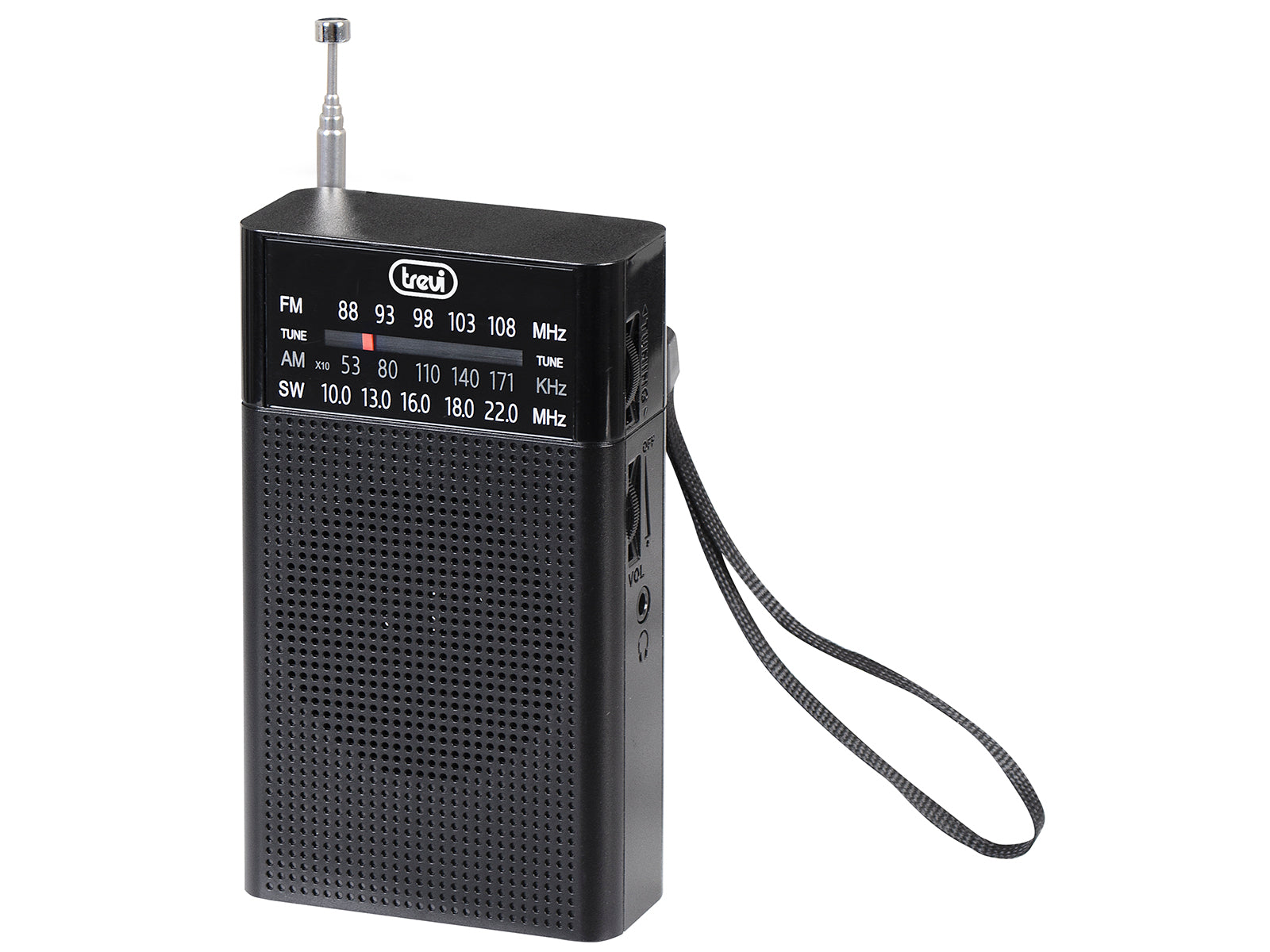 TREVI RA 7F15 MINI ΡΑΔΙΟΦΩΝΑΚΙ ΜΑΥΡΟ