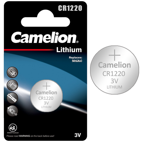 CR1220  ΜΠΑΤΑΡΙΑ CAMELION ΛΙΘΙΟΥ ΚΟΥΜΠΙ