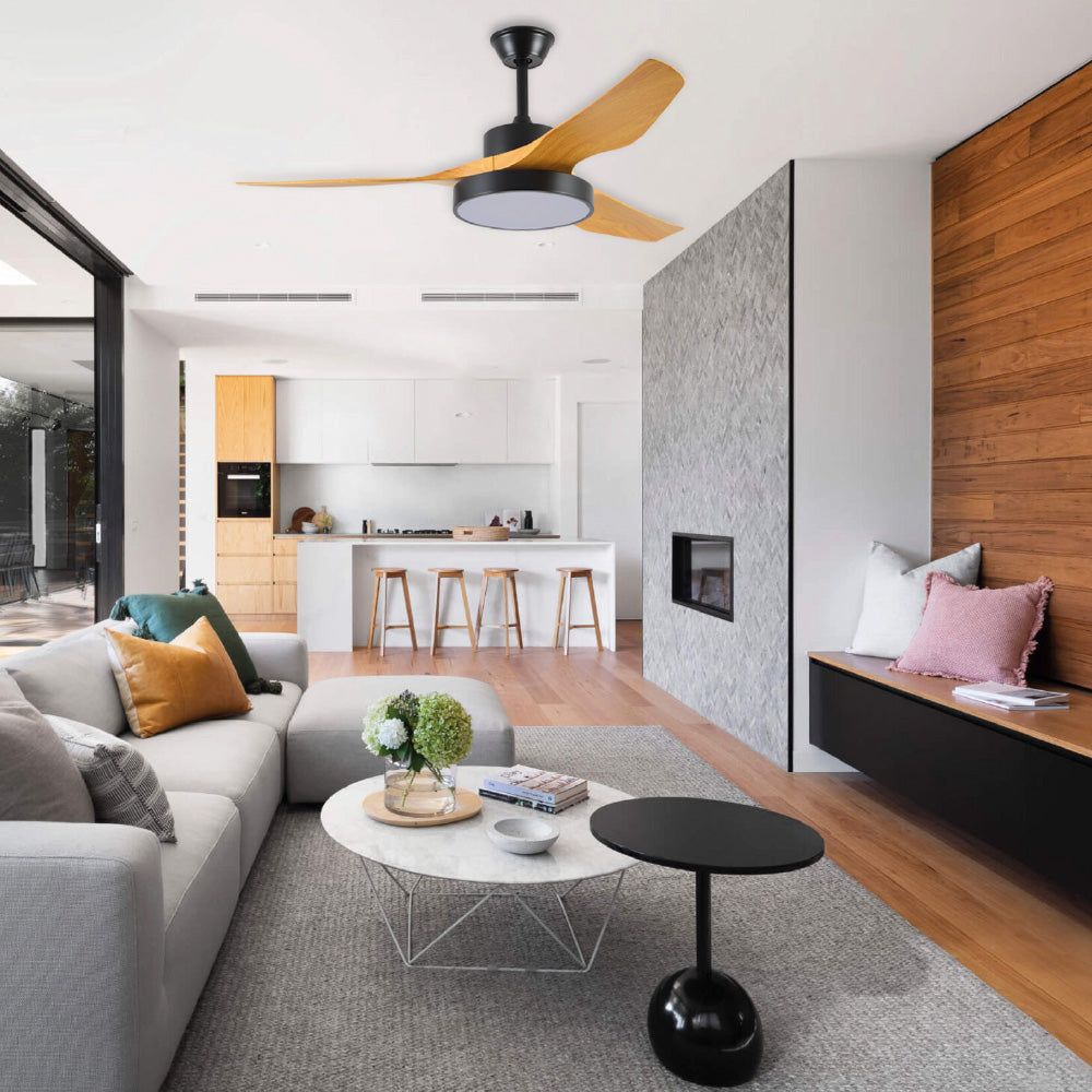https://www.moraitis.com/fan-lights/pendant-fan-lights/nitinat-25w-3cct-led-fan-light-in-black-with-wooden-color-102000220