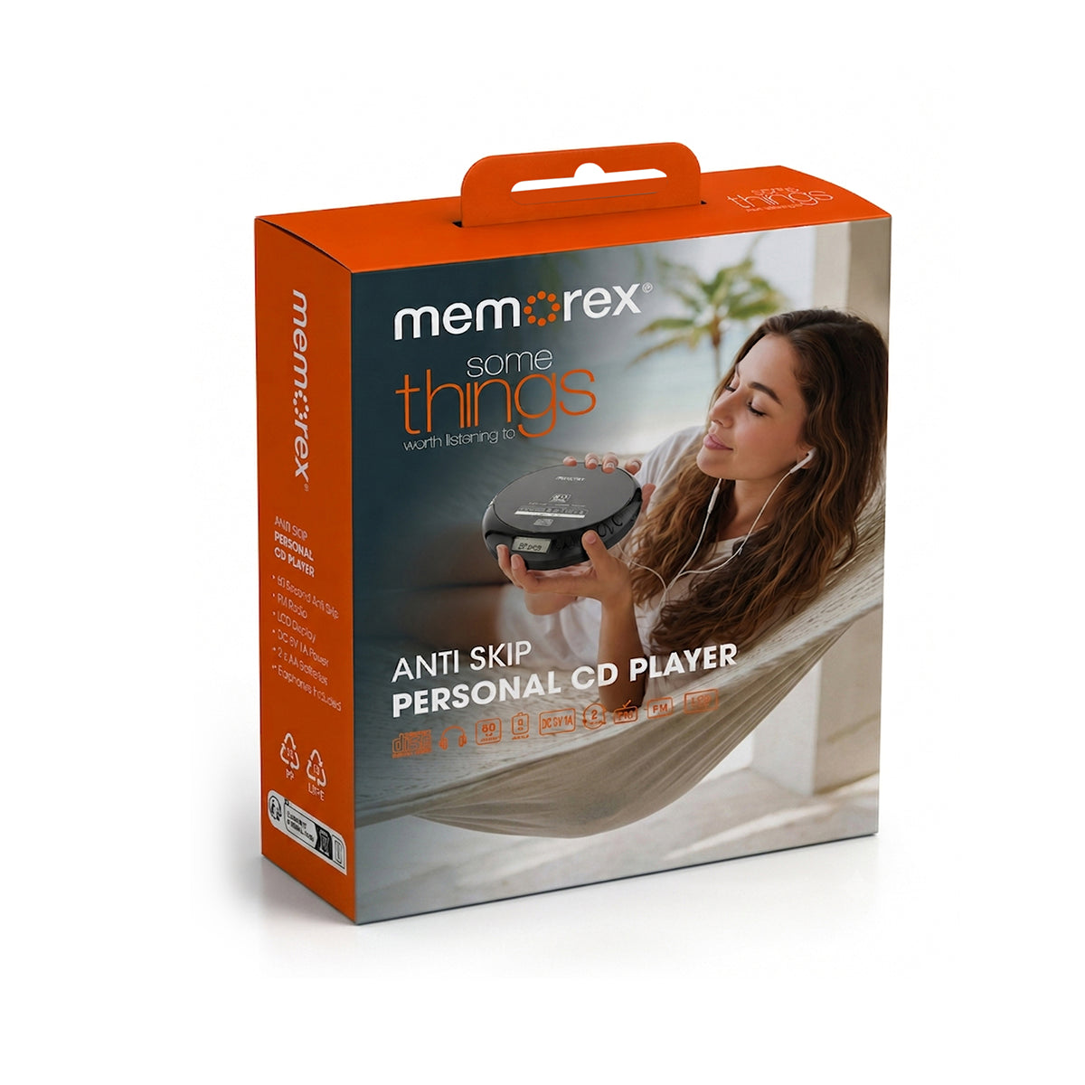 MEMOREX MX-DM109 Chat CD/MP3 Player Φορητό