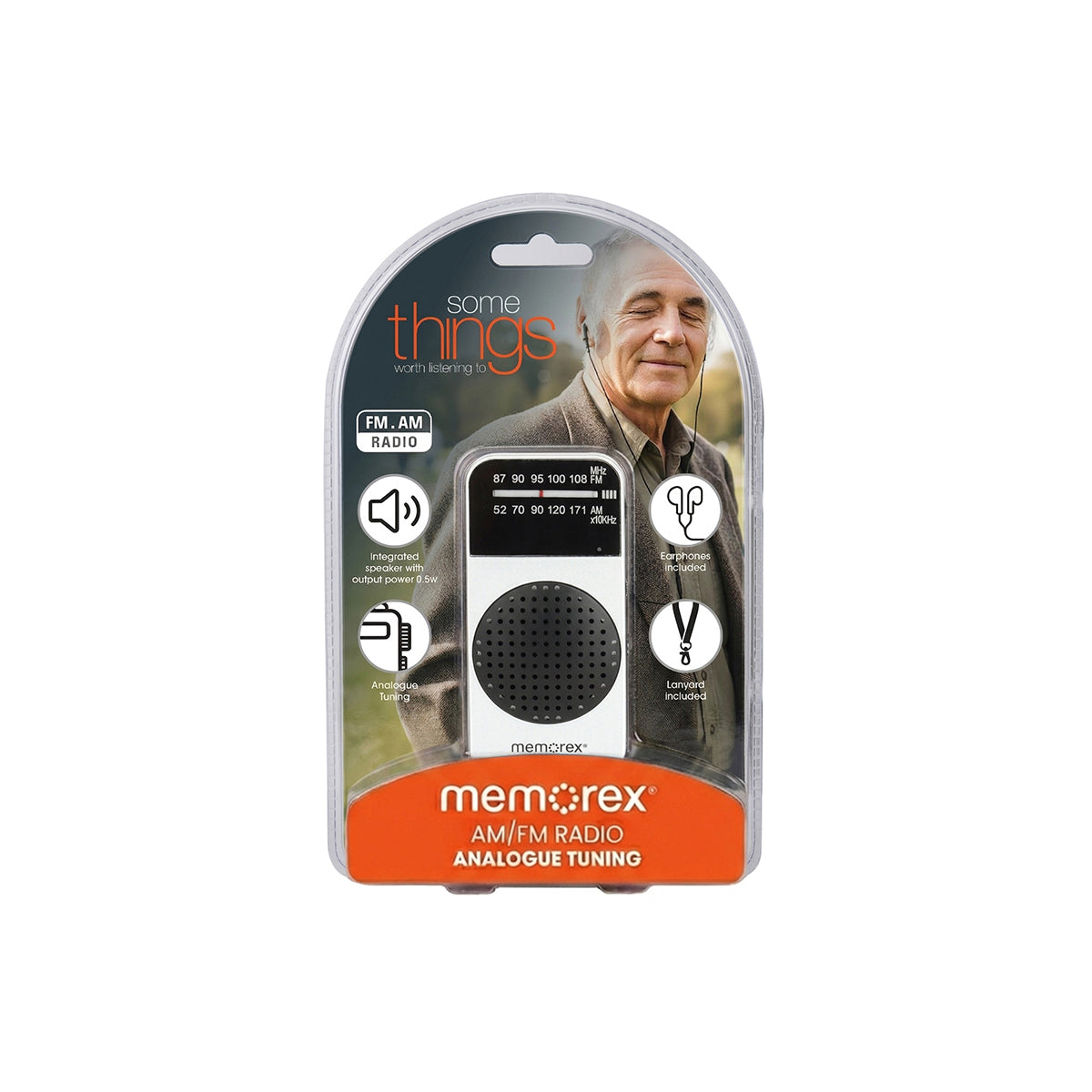 MEMOREX MX-PR40-SL Chat Ραδιόφωνο Αναλογικό Τσέπης AM/FM